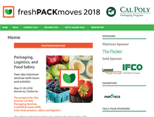 Tablet Screenshot of freshpackmoves.com